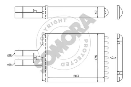 Теплообменник SOMORA 210450