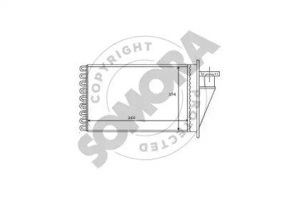 Теплообменник SOMORA 082250B