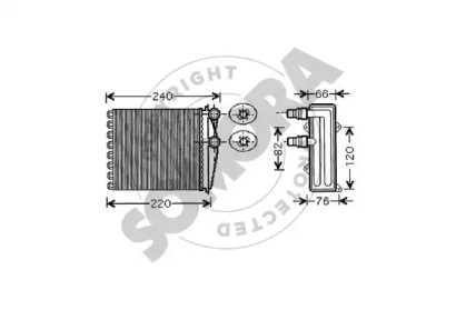 Теплообменник SOMORA 245150A