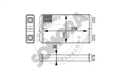 Теплообменник SOMORA 245550A