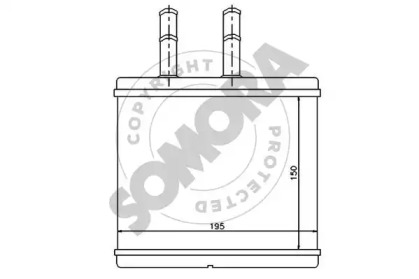 Теплообменник SOMORA 061150