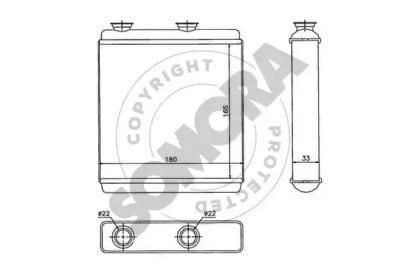 Теплообменник SOMORA 216050