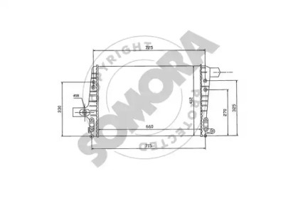 Теплообменник SOMORA 020945A