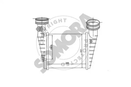 Теплообменник SOMORA 021345A