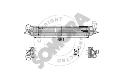 Теплообменник SOMORA 242445A