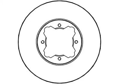 Тормозной диск NATIONAL NBD511