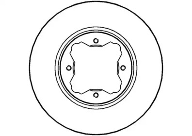 Тормозной диск NATIONAL NBD512
