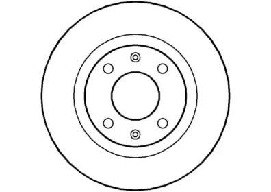 Тормозной диск NATIONAL NBD022