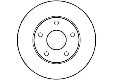 Тормозной диск NATIONAL NBD026