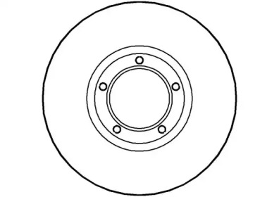 Тормозной диск NATIONAL NBD029