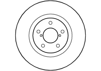 Тормозной диск NATIONAL NBD541