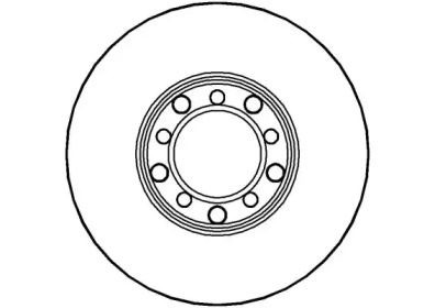 Тормозной диск NATIONAL NBD075