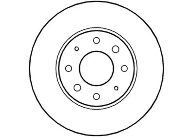 Тормозной диск NATIONAL NBD586