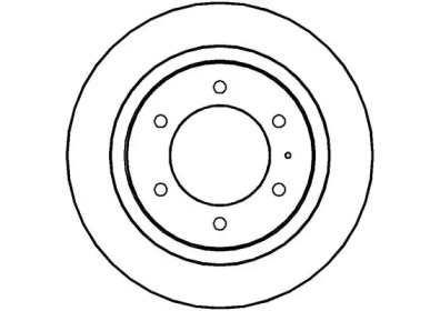 Тормозной диск NATIONAL NBD594