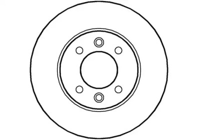 Тормозной диск NATIONAL NBD685