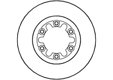 Тормозной диск NATIONAL NBD1026