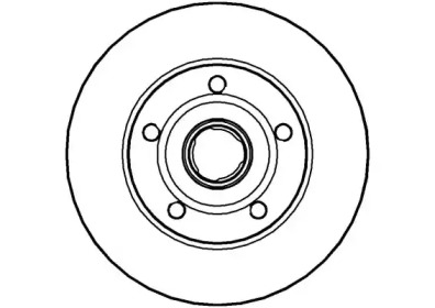 Тормозной диск NATIONAL NBD709