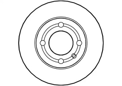 Тормозной диск NATIONAL NBD1027