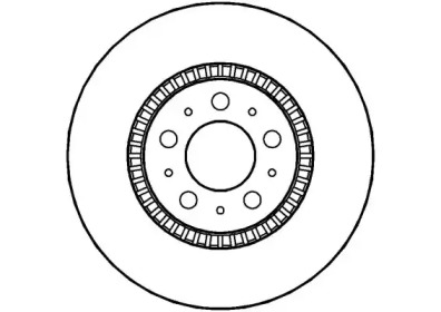 Тормозной диск NATIONAL NBD1072