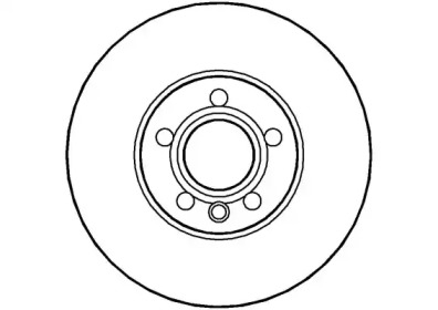 Тормозной диск NATIONAL NBD1074