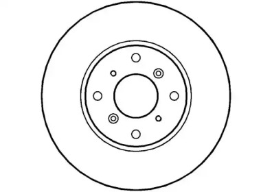 Тормозной диск NATIONAL NBD1039