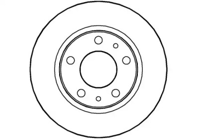Тормозной диск NATIONAL NBD1077