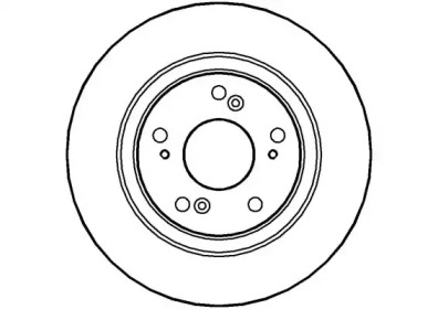 Тормозной диск NATIONAL NBD1087
