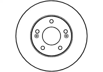 Тормозной диск NATIONAL NBD1112