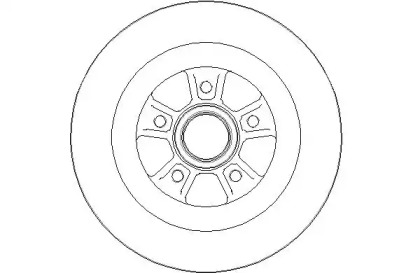 Тормозной диск NATIONAL NBD1782