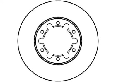 Тормозной диск NATIONAL NBD1136