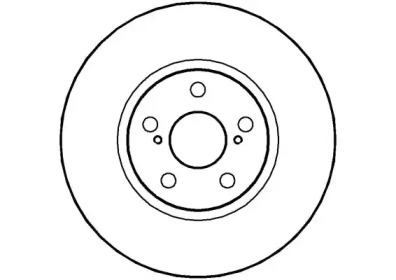 Тормозной диск NATIONAL NBD749
