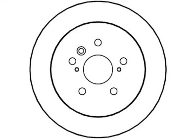 Тормозной диск NATIONAL NBD1138