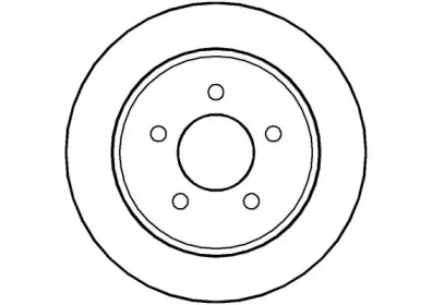 Тормозной диск NATIONAL NBD889