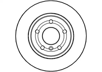 Тормозной диск NATIONAL NBD1097