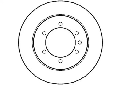 Тормозной диск NATIONAL NBD826