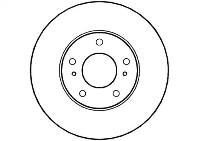 Тормозной диск NATIONAL NBD1198