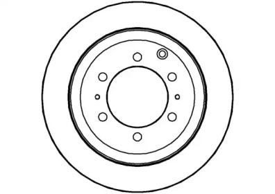 Тормозной диск NATIONAL NBD833
