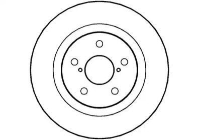 Тормозной диск NATIONAL NBD907