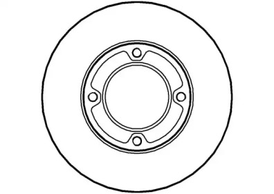 Тормозной диск NATIONAL NBD795