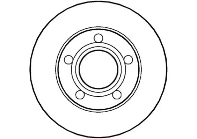 Тормозной диск NATIONAL NBD918