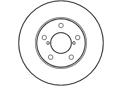 Тормозной диск NATIONAL NBD851