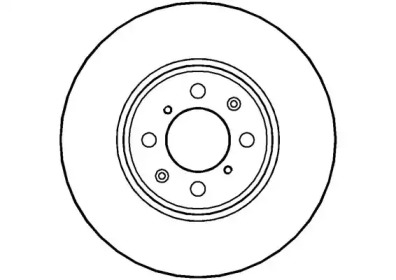 Тормозной диск NATIONAL NBD1128