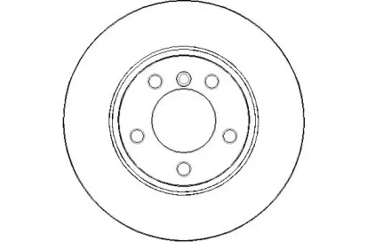 Тормозной диск NATIONAL NBD1815