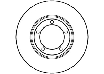 Тормозной диск NATIONAL NBD862