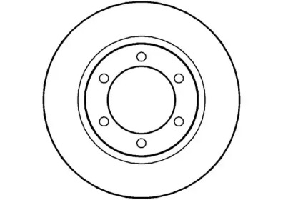 Тормозной диск NATIONAL NBD962