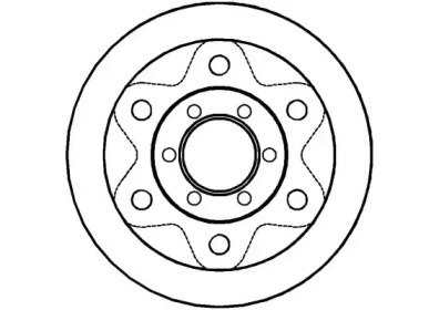 Тормозной диск NATIONAL NBD863