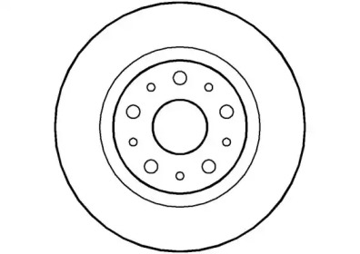 Тормозной диск NATIONAL NBD801