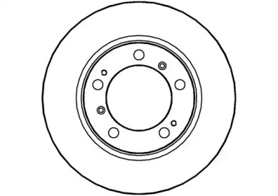 Тормозной диск NATIONAL NBD929