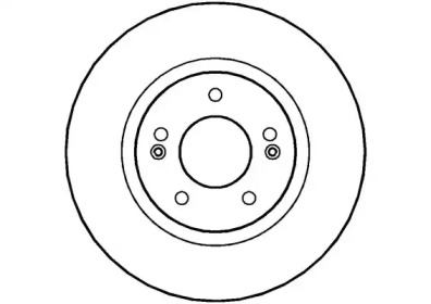 Тормозной диск NATIONAL NBD1250