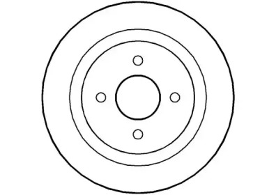 Тормозной диск NATIONAL NBD1223
